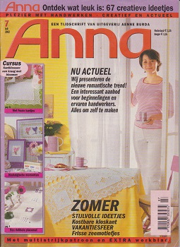 Anna Maandblad 2002 Nr. 7 Juli + Merklap Opticien